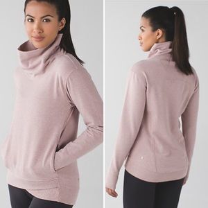 Lululemon On The Double Pullover Bark Berry